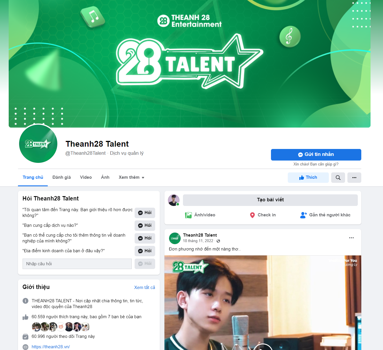 Theanh28 Entertainment Ra Mắt 4 Kênh Mới Trên Facebook Netizen Việt Giải Trí 7419