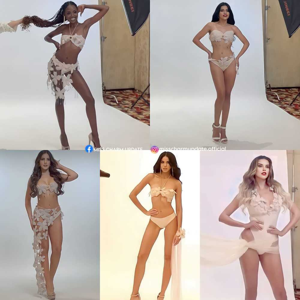 Miss Charm đọ trang phục tắm: Colombia, Puerto Rico cân đẹp MGI, Thanh Thanh Huyền lép vế? - Hình 1