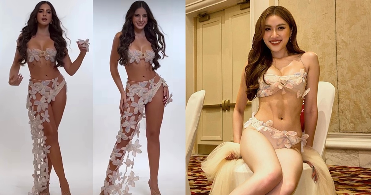 Miss Charm đọ trang phục tắm: Colombia, Puerto Rico cân đẹp MGI, Thanh Thanh Huyền lép vế? - Hình 14
