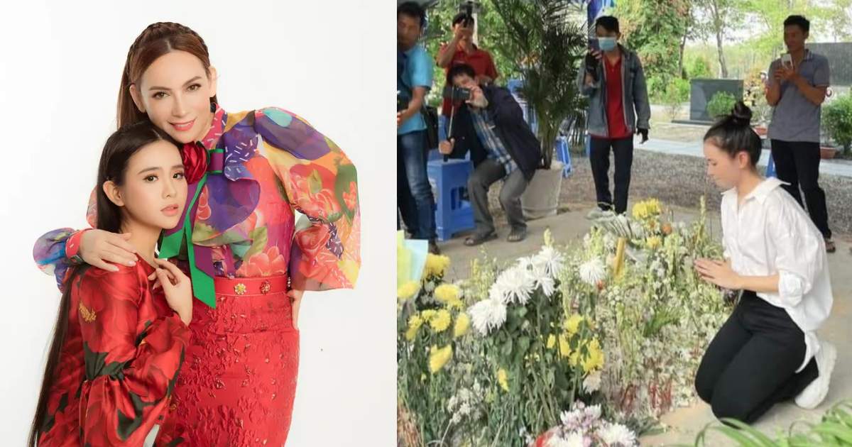 Con nuôi Phi Nhung - Quỳnh Trang bị chê xối xả vì làm 1 việc chấn động tại phần mộ của cố NS Vũ Linh - Hình 7