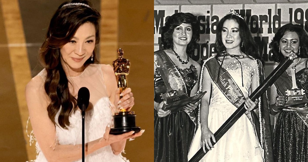 Dương Tử Quỳnh làm nên lịch sử khi thắng Oscar: Phát biểu xúc động, lộ quá khứ từng thi Miss World - Hình 11