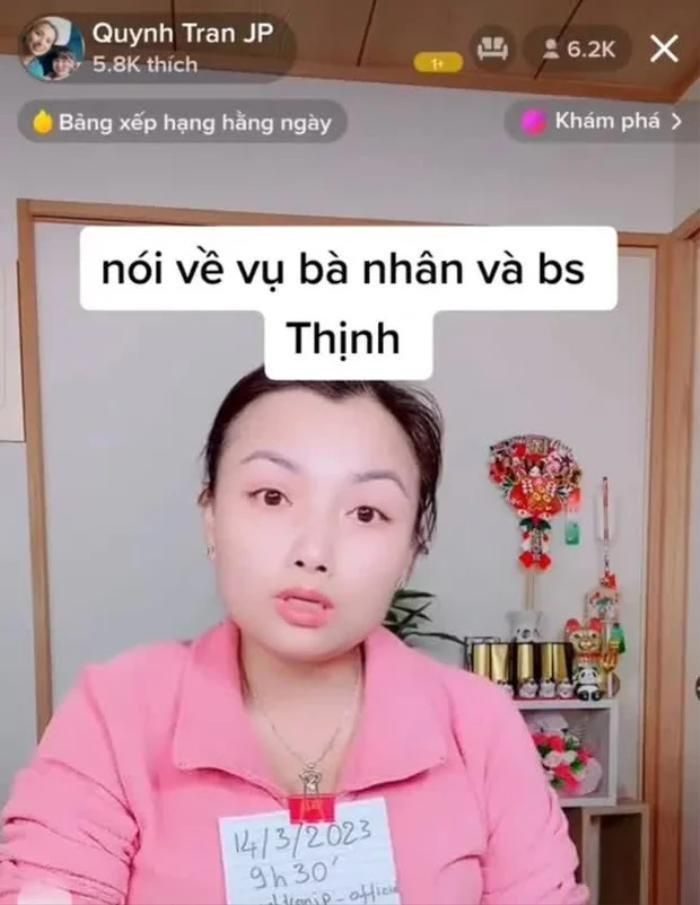 Quỳnh Trần JP lật mặt đứng về phía bác sĩ Thịnh, tuyên bố bí mật chấn động về bà Nhân Vlog? - Hình 3