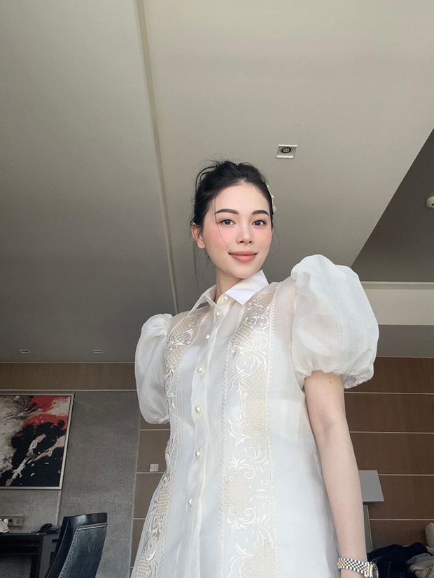 Linh Rin đăng ảnh mặc trang phục truyền thống Philippines trước ngày cưới Phillip Nguyễn - Hình 2