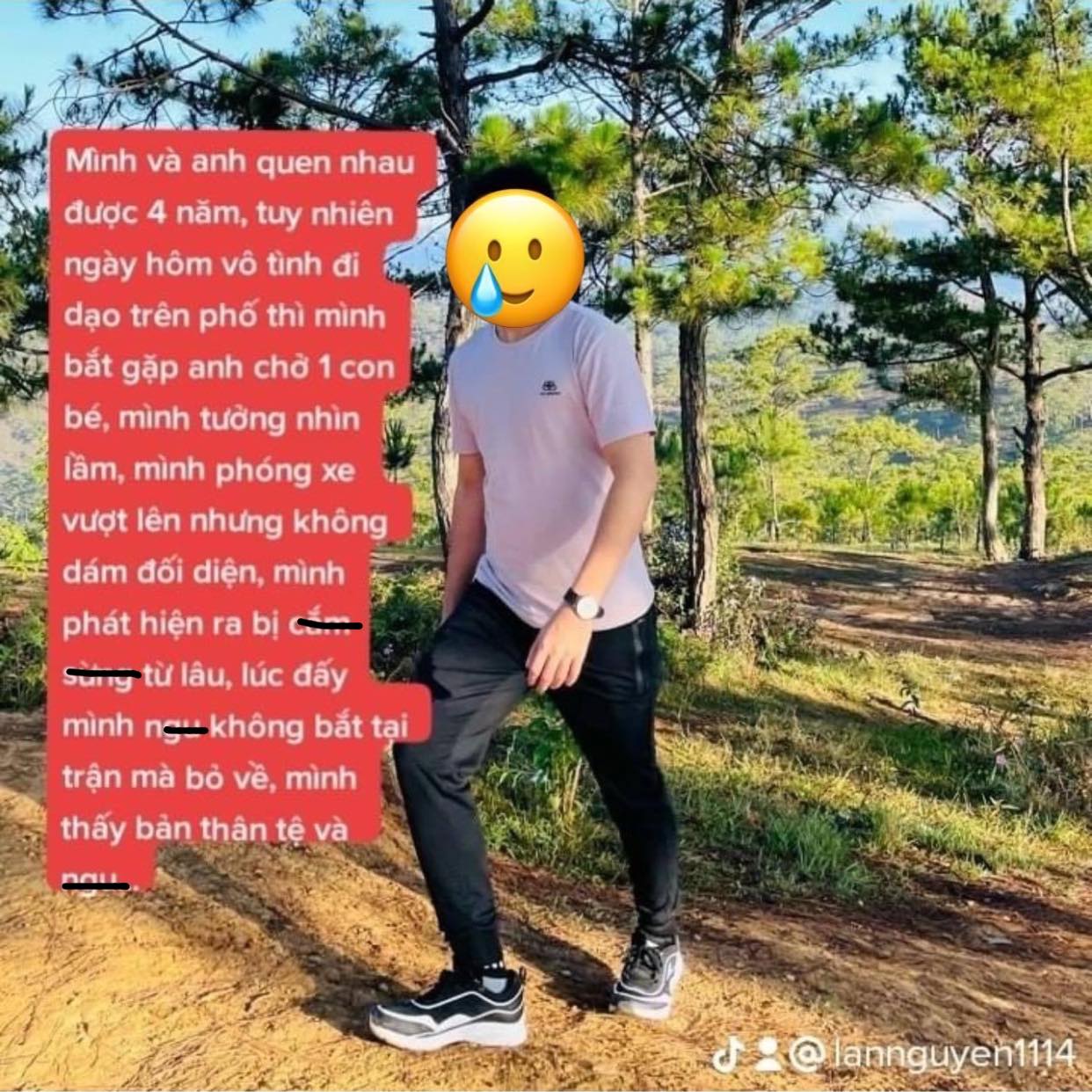 Yêu nhau 4 năm, cô gái sốc khi nhận về cặp sừng dài, vỏn vẹn câu xin lỗi rồi bị chặn ngay lập tức - Hình 1