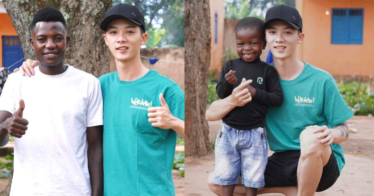 Thành viên mới của team Quang Linh bị ép làm mẫu đồ trong, bạn gái ở Việt Nam đòi sang tận Angola - Hình 13