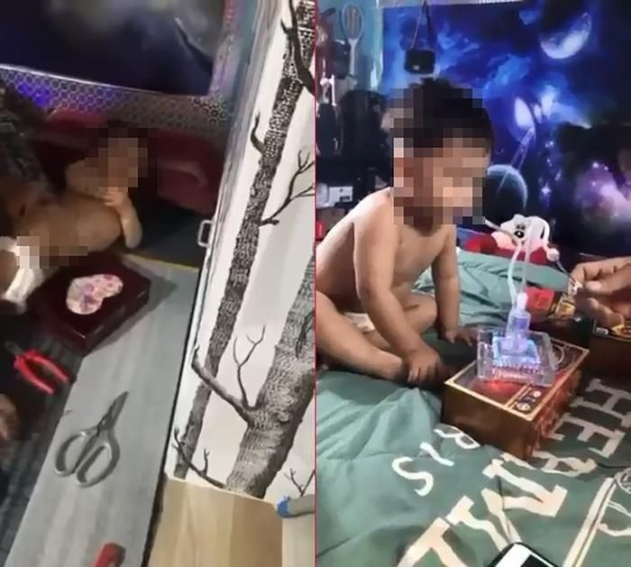 Bé trai bị cha dượng ép hút chất cấm: Công an vào cuộc điều tra, người đăng video là bố ruột? - Hình 3