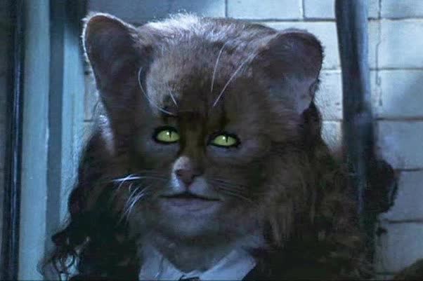 What a trick: Hermione the cat in Harry Potter is not Emma Watson, behind the mask is a beautiful beauty - Picture 1