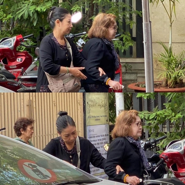 Tang lễ NSƯT Vũ Linh: NS Diệu Hiền khóc nấc, Thoại Mỹ thất thần đứng không vững, khán giả vây kín - Hình 5