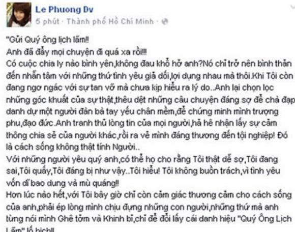 Lê Phương bóc phốt Quách Ngọc Ngoan vì tiền theo gái để trả nợ, nói thẳng về Phượng Chanel - Hình 2