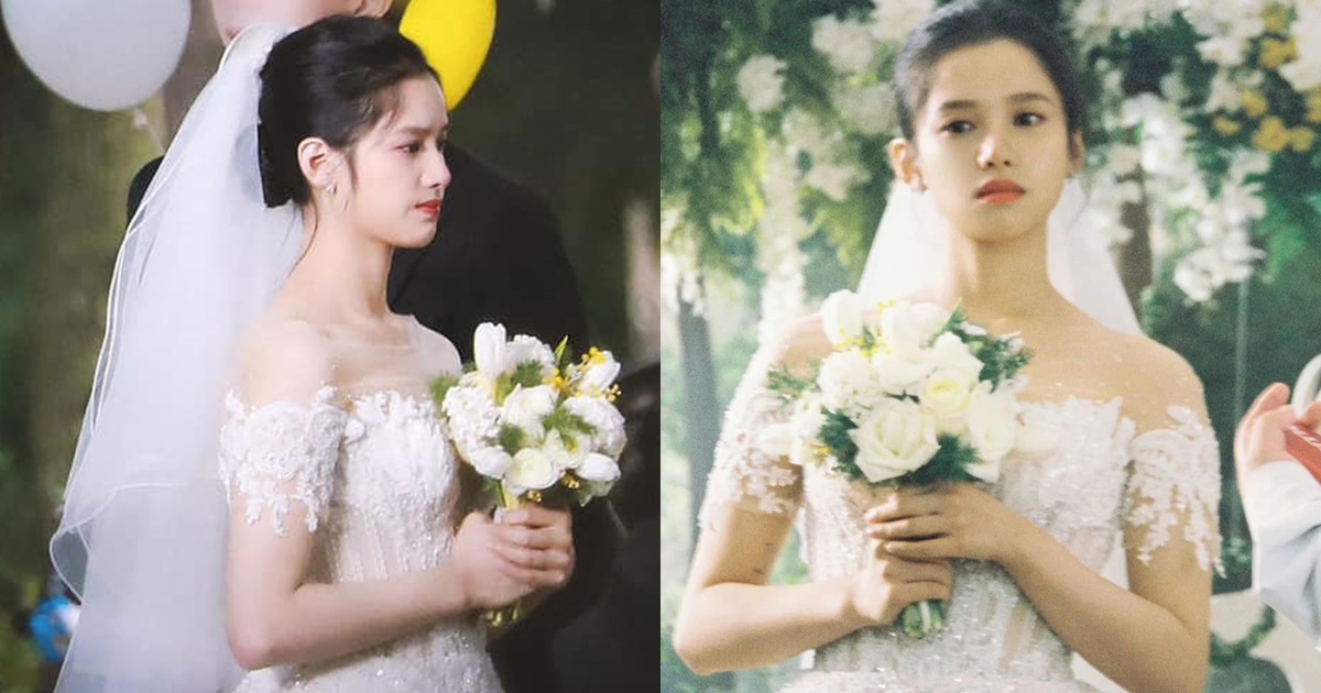 Lộ ảnh Trương Tịnh Nghi mặc váy cưới bước vào lễ đường cùng tình mới, Trần Phi Vũ thấy sẽ đau lòng? - Hình 11