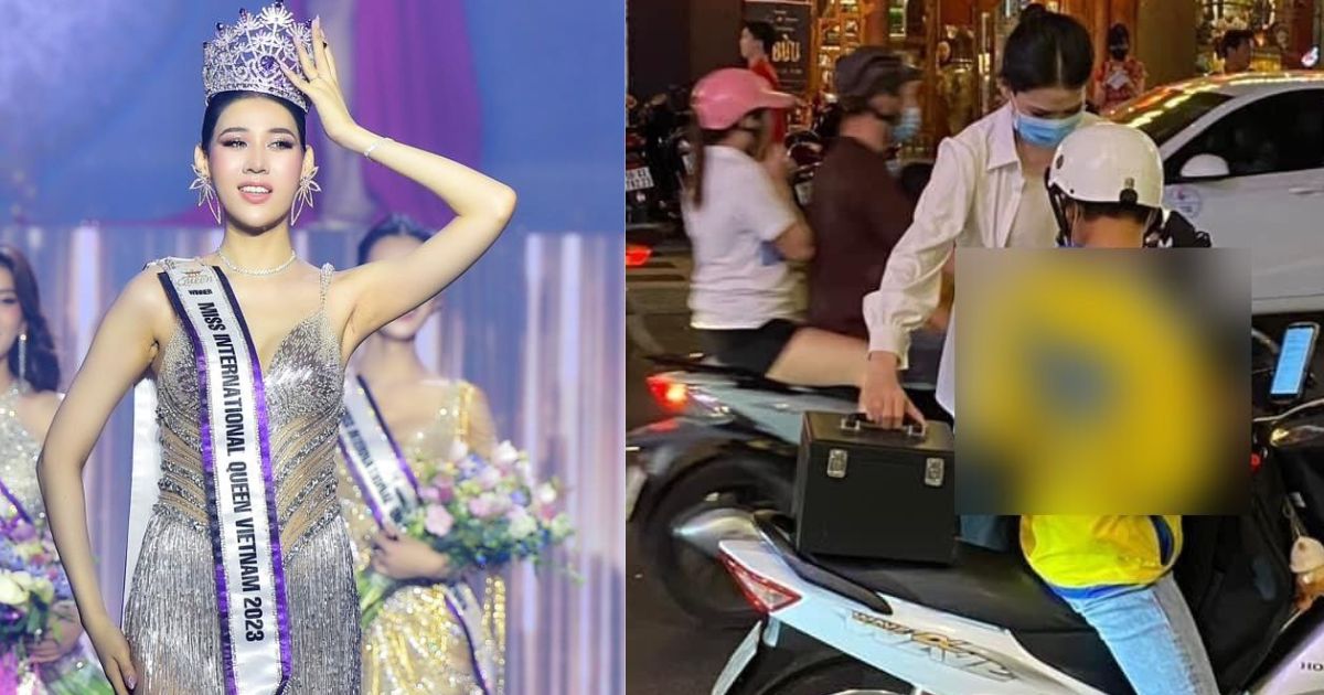 Dịu Thảo lộ hình ảnh khổ sở sau đăng quang, chạy xe máy 50km mỗi ngày đi thử đồ, dự sự kiện - Hình 9