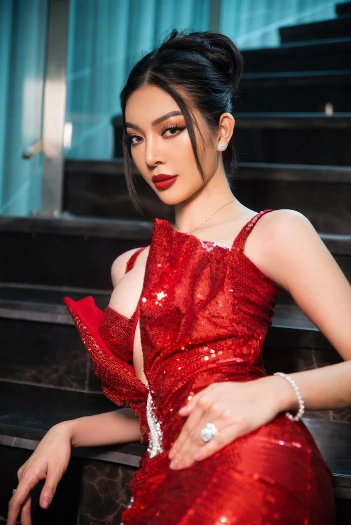 Bùi Lý Thiên Hương không thi MGVN, lý do liên quan dì Dung, Ngọc Châu bị ekip Thùy Tiên chơi xấu? - Hình 1