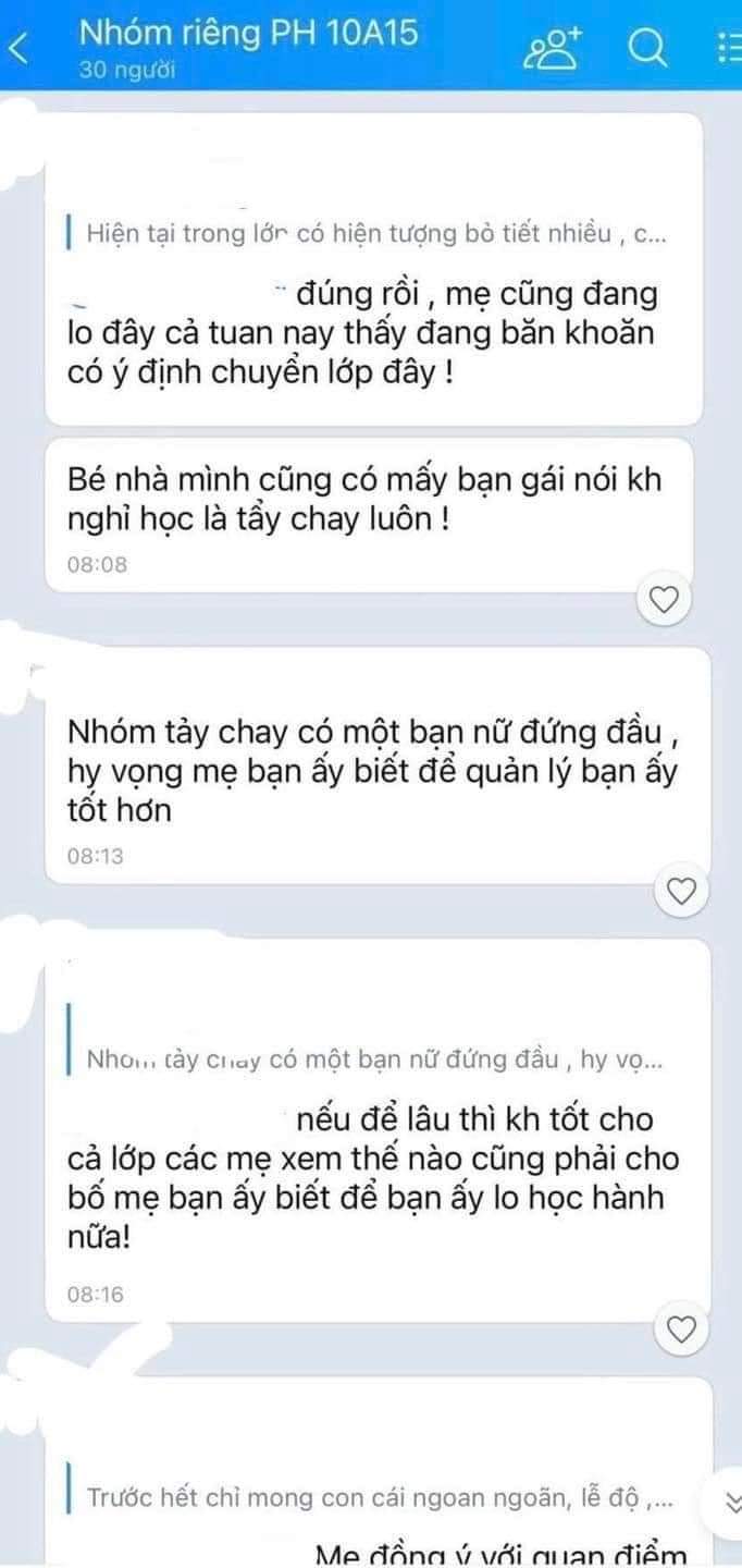 Tình tiết mới vụ nữ sinh 2k7 ĐH Vinh: Lộ tin nhắn trong nhóm chat của hội phụ huynh - Hình 6