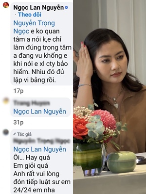 Ngọc Lan lại đăng đàn tố phía bảo hiểm, khẳng định không xin lỗi, tiết lộ gia đình bị đe dọa? - Hình 4