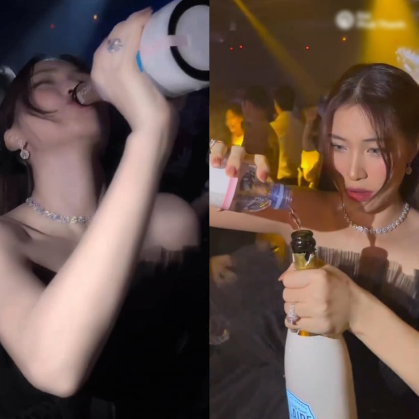 Hòa Minzy nốc cạn bình rượu sau trận khóc to, Diệu Nhi hành động lạ giữa ồn ào nghỉ chơi Đông Nhi - Hình 1