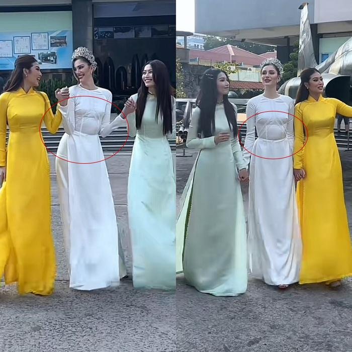 Đương kim Miss Grand International vừa đến VN đã bị hại đau, Quỳnh Châu, Thiên Ân dìm chìm nghỉm - Hình 2