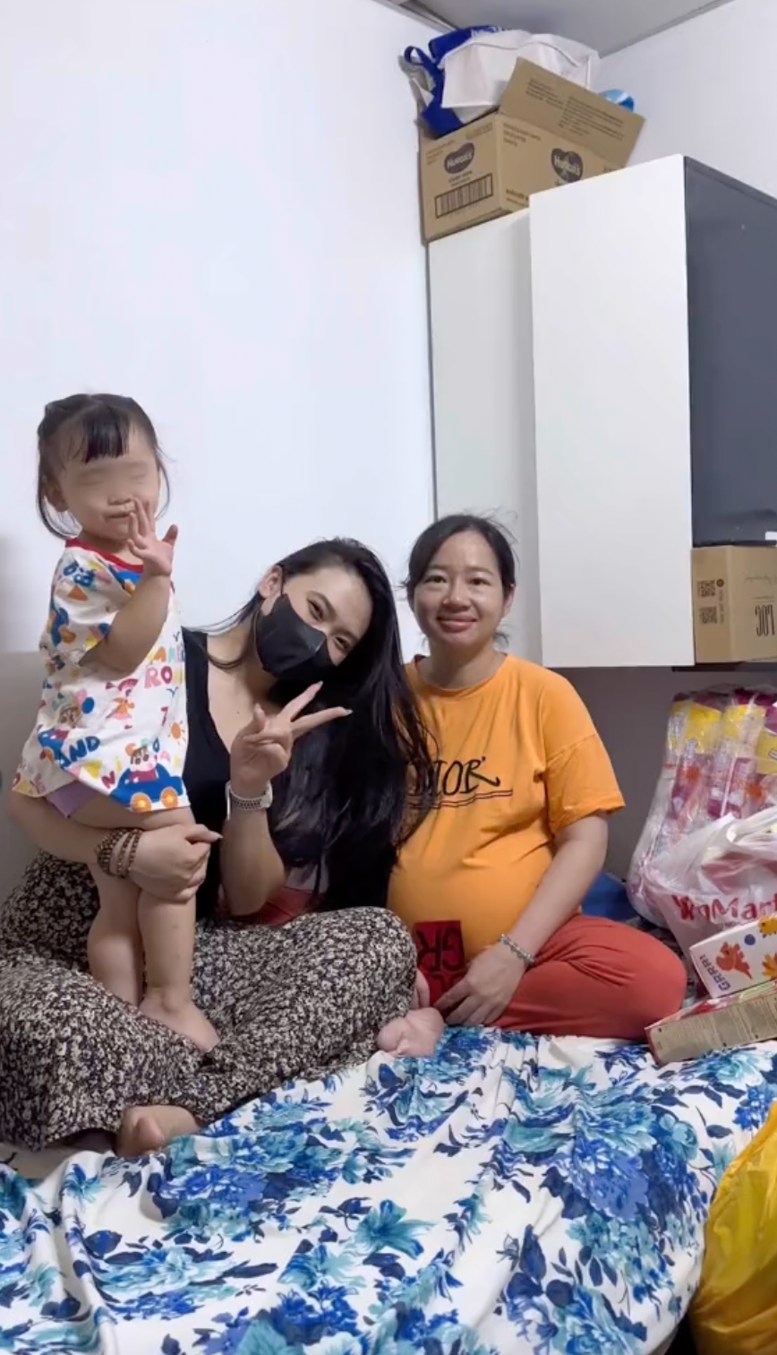Vì hoàn cảnh, mẹ bầu 8 tháng vẫn phải bươn chải chạy xe ôm mỗi ngày - Hình 8