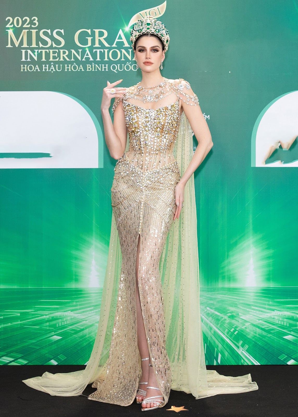 Đương Kim MGI nói thẳng 1 câu vì bị so sánh với Thùy Tiên, bà Teresa tỏ thái độ khi gặp lại Thiên Ân - Hình 5
