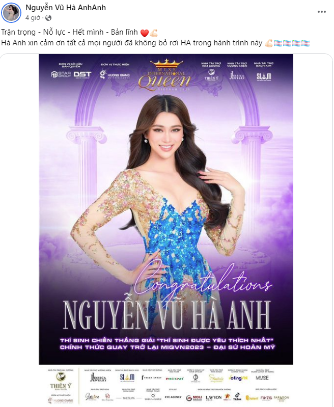 Nguyễn Vũ Hà Anh chính thức trở lại chung kết giành vương miện MIQVN, bị nghi biết trước kết quả - Hình 5