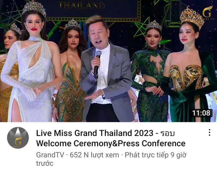 Engfa bị fan Thái tẩy chay, Ngọc Châu bất ngờ xuất hiện trên sân khấu Miss Grand: Chuyện gì đây? - Hình 3