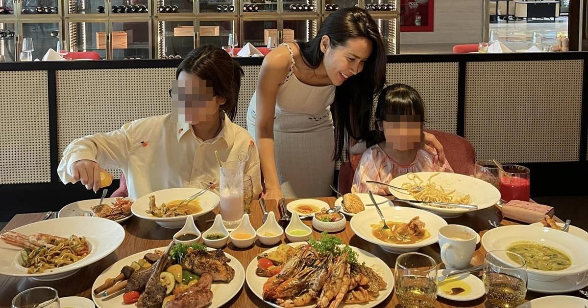Lưu Hương Giang đưa 2 con đi ăn, nói 1 câu khiến ai nấy đều chạnh lòng, Hồ Hoài Anh phản ứng ra sao? - Hình 7