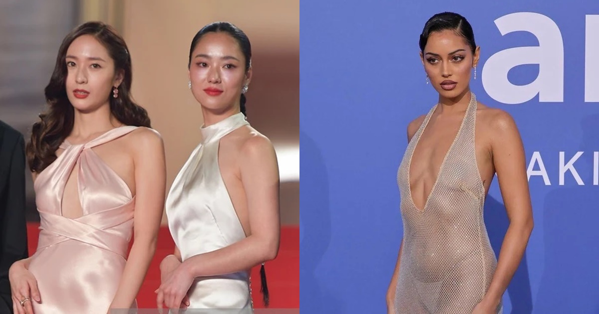 LHP Cannes ngày 10: Krystal, bạn gái Ronaldo khoe dáng, thảm họa thời trang gây nhức mắt? - Hình 15