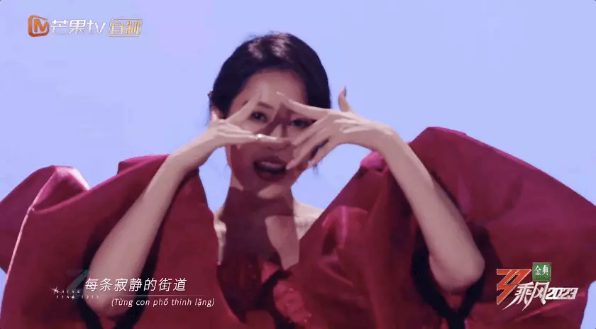 Chi Pu khoe cận visual đỉnh chóp trên show Trung, màn thay váy trên sân khấu gây bão - Hình 7