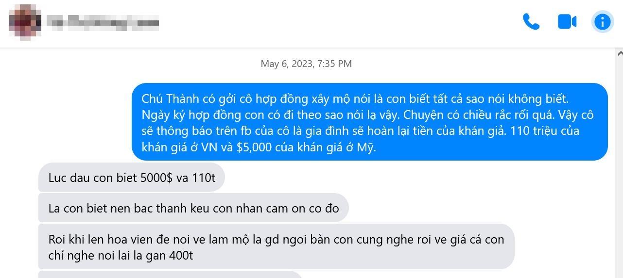 Con gái Vũ Linh bị bạn thân của ba vạch mặt, tung hết tin nhắn riêng tư, tố tham lam, ngụy biện - Hình 5