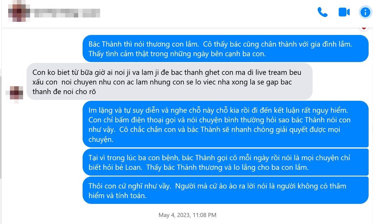 Con gái Vũ Linh bị bạn thân của ba vạch mặt, tung hết tin nhắn riêng tư, tố tham lam, ngụy biện - Hình 9