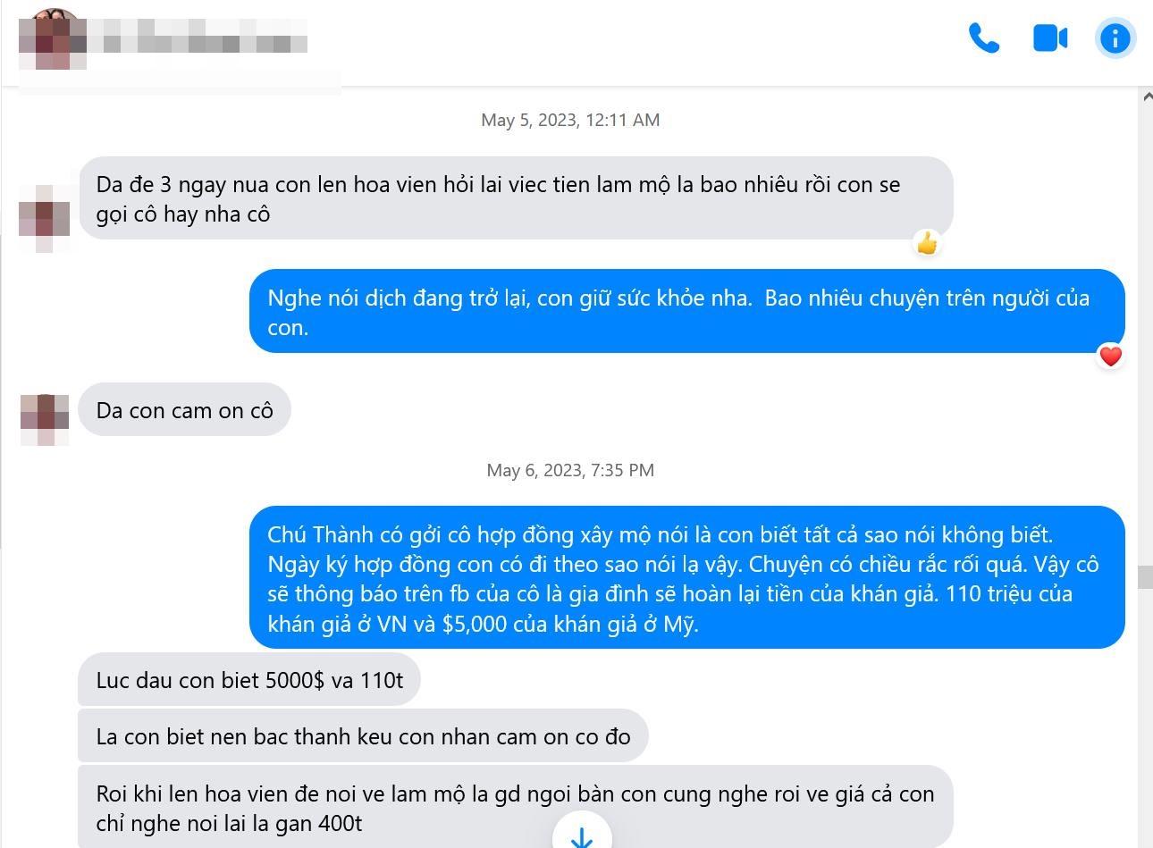 Con gái Vũ Linh bị bạn thân của ba vạch mặt, tung hết tin nhắn riêng tư, tố tham lam, ngụy biện - Hình 4