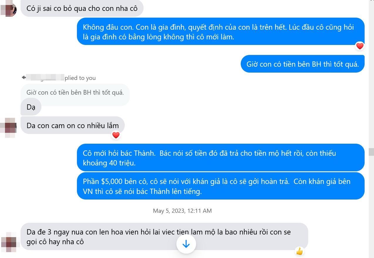 Con gái Vũ Linh bị bạn thân của ba vạch mặt, tung hết tin nhắn riêng tư, tố tham lam, ngụy biện - Hình 7