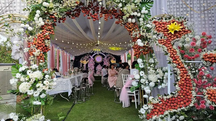 Bắc Giang: Độc đáo đám cưới được trang trí bằng vải thiều tại Lục Ngạn - Hình 3