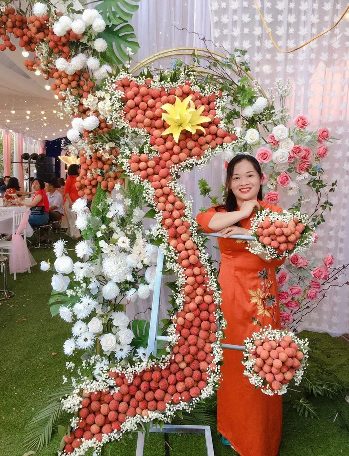 Bắc Giang: Độc đáo đám cưới được trang trí bằng vải thiều tại Lục Ngạn - Hình 7