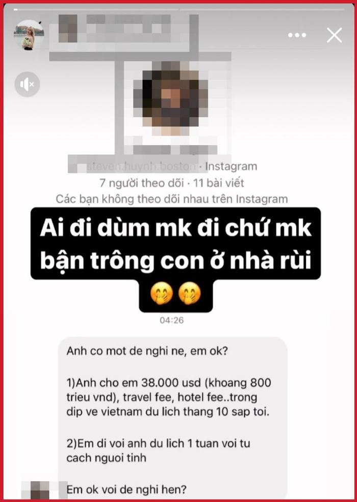 Hot Tiktoker Chu Tiểu Han tung tin nhắn gạ đi tour giá hàng chục nghìn đô hậu chia tay bạn trai? - Hình 2