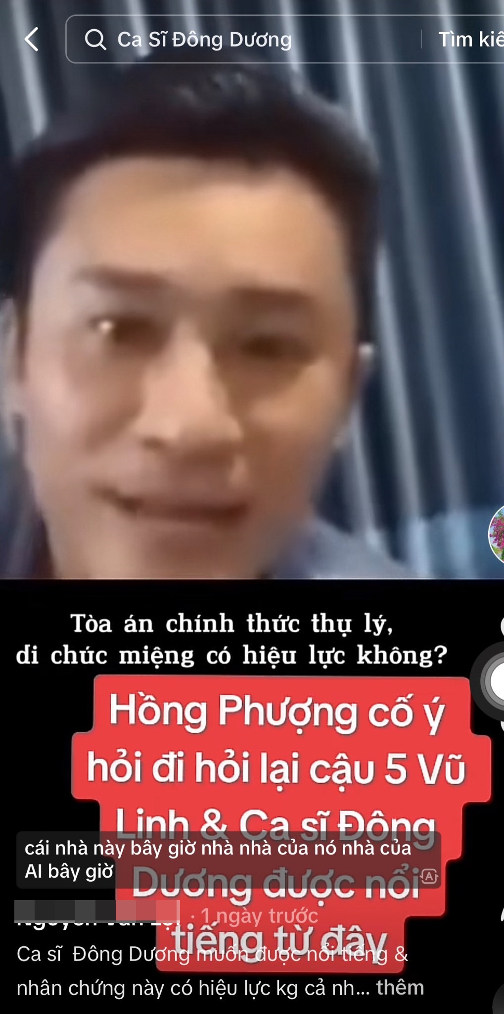 Hồng Phượng và Đông Dương bị vạch mặt ủ mưu chiếm tài sản từ trước, gài NS Vũ Linh để đi lập vi bằng - Hình 1