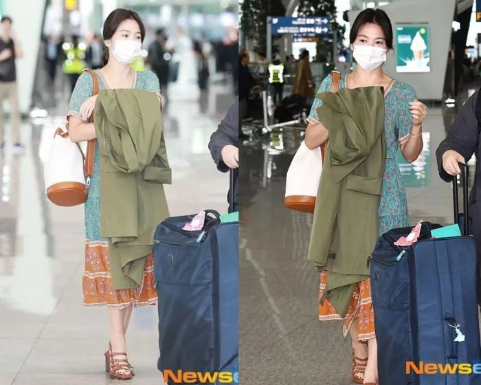 Style váy mùa hè trẻ trung của Song Hye Kyo - Hình 3