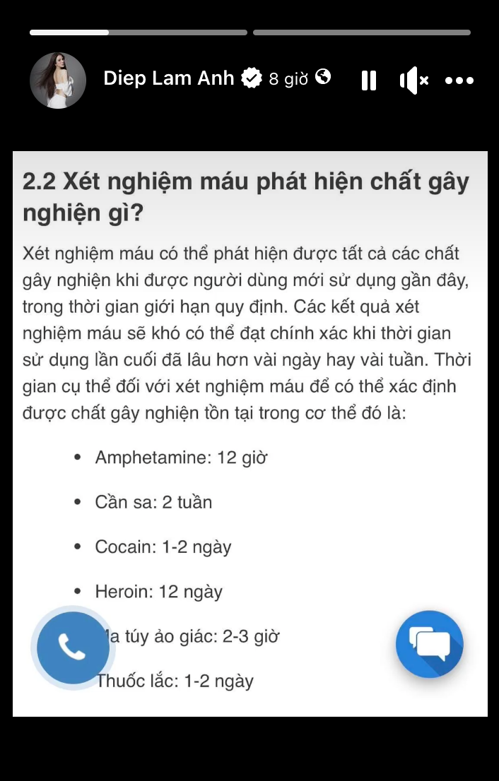 Diệp Lâm Anh đá xéo Quỳnh Thư sau bài đăng không dùng chất cấm, dằn mặt với nguyên lý xét nghiệm máu - Hình 7