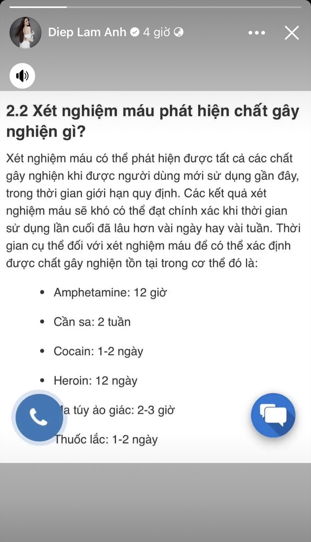 Động thái của Diệp Lâm Anh sau khi Quỳnh Thư lên tiếng về nghi vấn sử dụng chất kích thích - Hình 3