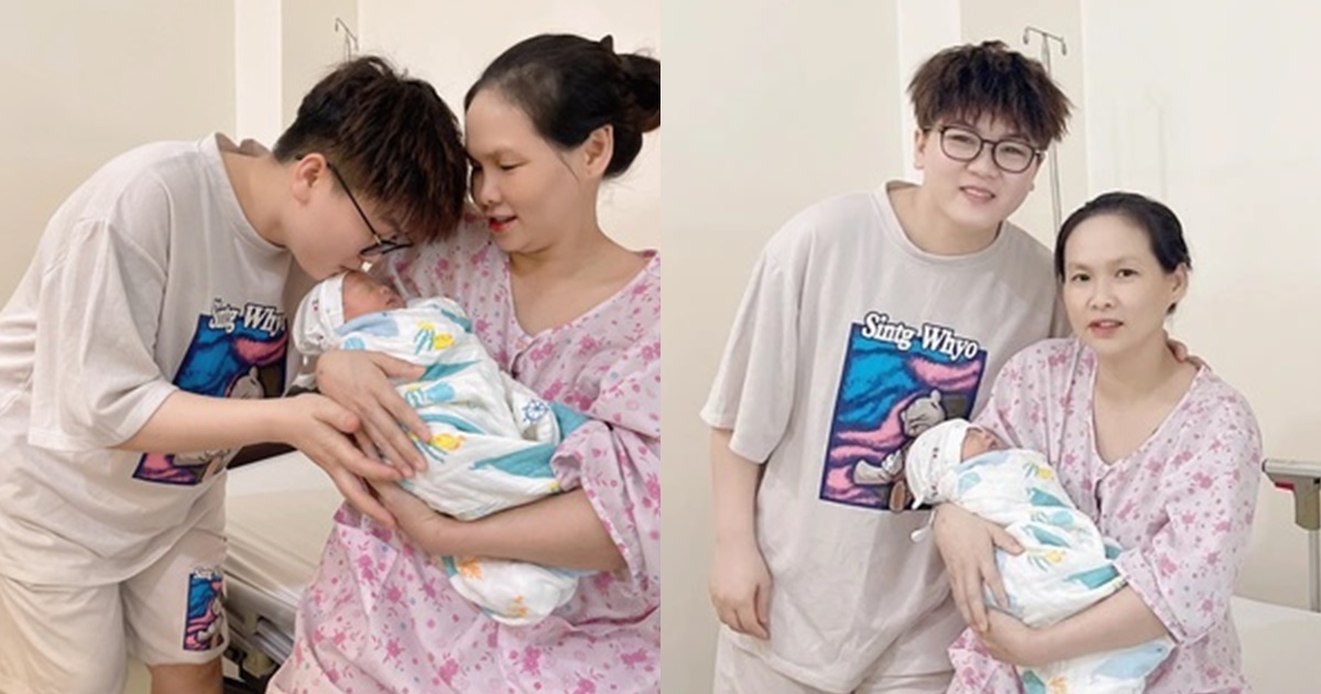 Cặp đôi LGBT từ cô dâu Vĩnh Long hóa chú rể ở Khánh Hòa hạnh phúc đón con trai đầu lòng - Hình 6