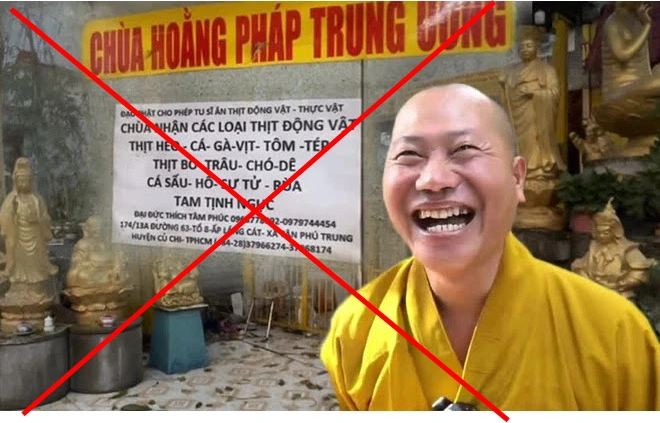 Người đàn ông trọc đầu mặc đồ nhà sư vào quán nhậu, Giáo hội Phật Giáo Việt Nam TP.HCM liền vào cuộc - Hình 3