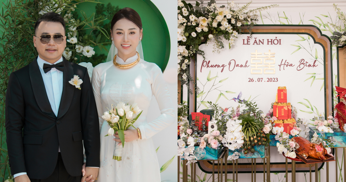 Phương Oanh bất ngờ ngơ ngác khi được bố chồng tặng món quà đặc biệt trong lễ ăn hỏi - Hình 9