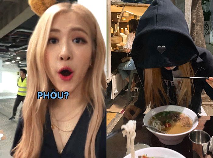 Rosé (BLACKPINK) nhận phở gói tại sân bay, biểu cảm thích thú gây bão MXH Việt Nam - Hình 8