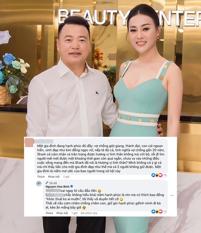 Shark Bình nổi đóa khi bị dân mạng dạy dỗ chuyện vợ chồng: Bớt bao đồng, không ai mướn khóc thuê - Hình 6