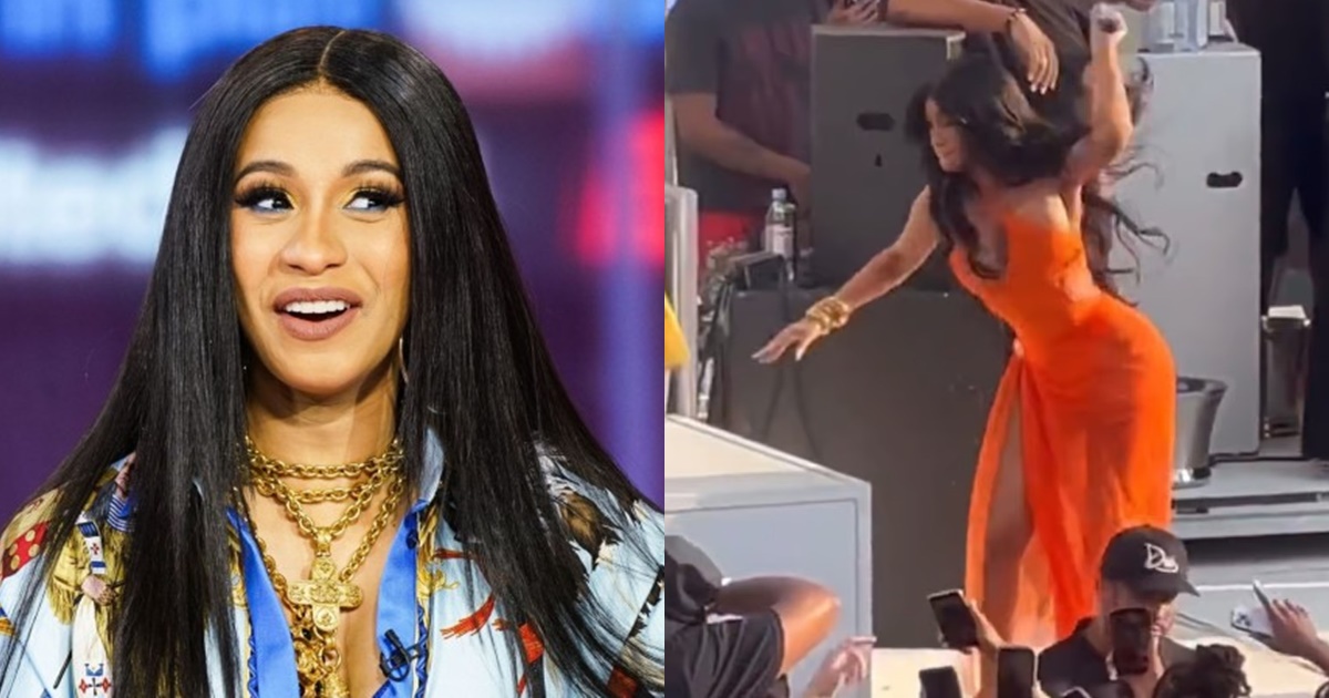 Cardi B officially spoke up about 2 times she threw her microphone during a performance, the reason is hard to understand?  - Figure 7