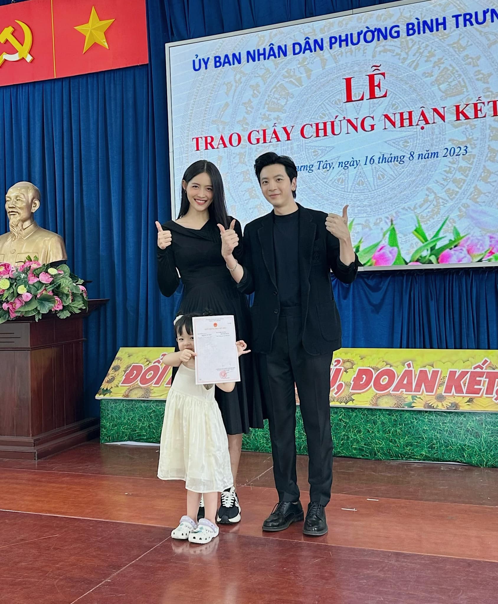 Trương Mỹ Nhân và Phí Ngọc Hưng chính thức kết hôn sau nhiều sóng gió - Hình 1