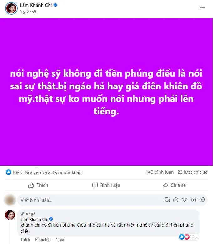 Lâm Khánh Chi đáp trả bạn thân Vũ Linh vụ nghệ sĩ không ai phúng điếu, Hồng Phượng kiện Hồng Loan - Hình 5