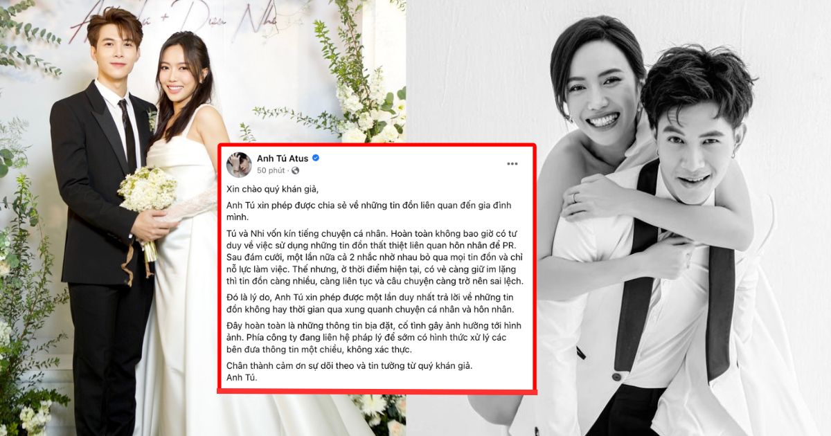 Anh Tú phủ nhận tin đồn nhắn tin gái lạ, rạn nứt với Diệu Nhi, đang bị vu khống sẽ liên hệ pháp lý - Hình 7