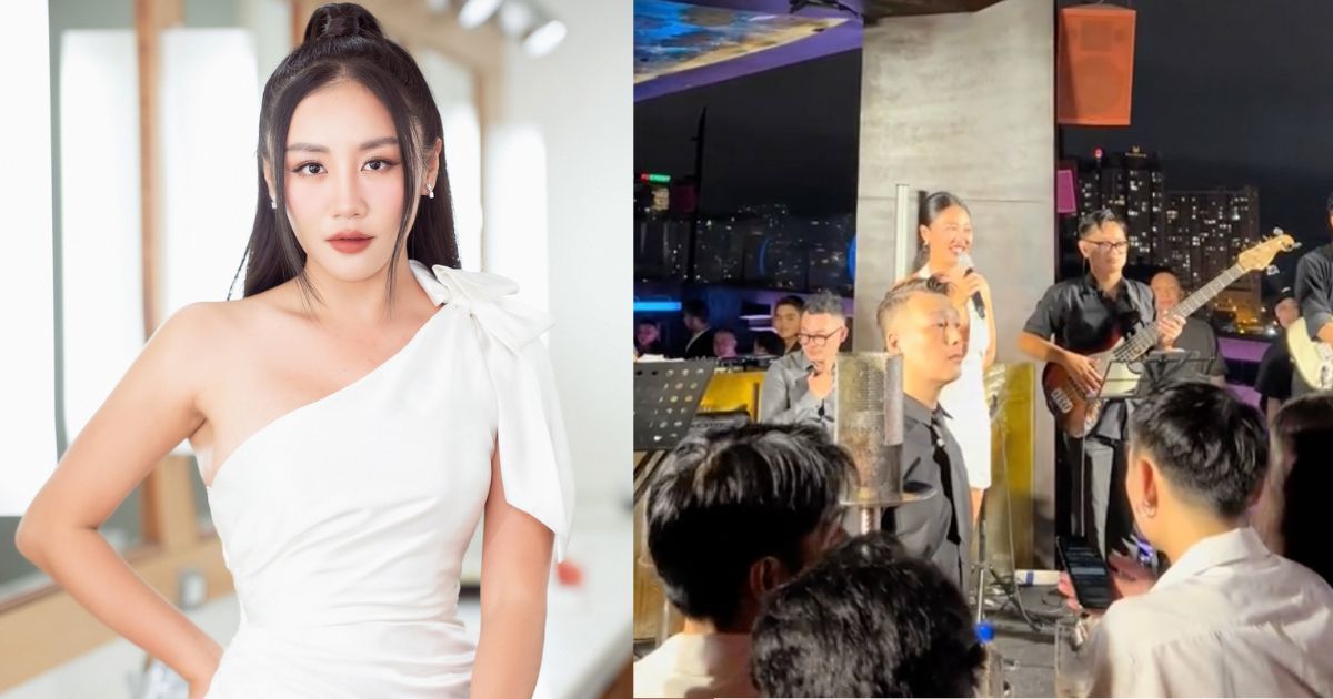 Văn Mai Hương sợ xanh mặt, ngừng hát lên tiếng chấn chỉnh vì khán giả ném đồ, xảy ra ẩu đả - Hình 9