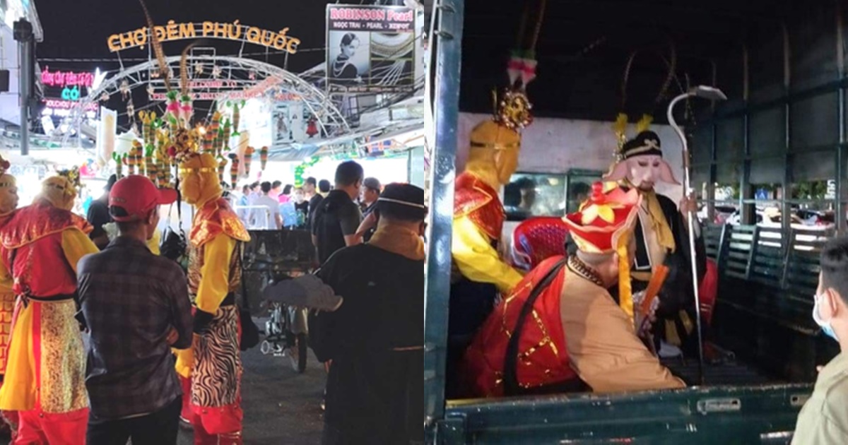 Thầy trò Đường Tăng ở chợ đêm Phú Quốc gặp kiếp nạn thứ 82, chưa thỉnh được kinh đã bị bế đi - Hình 7