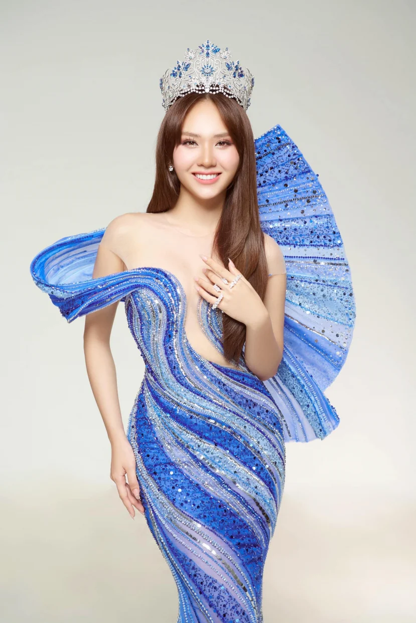 VĐV Kim Sơn vừa catwalk vừa uống trà sữa, cố tình dằn mặt Ý Nhi, Mai Phương liền động viên đàn em - Hình 3
